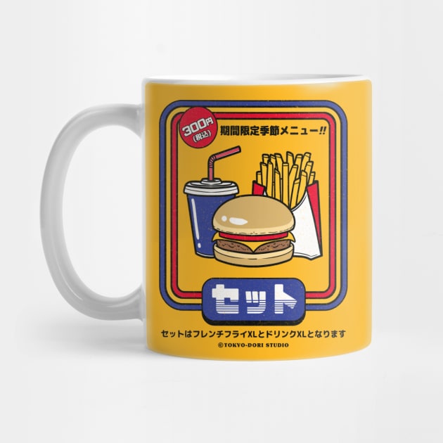 Burger Set XL! by MoustacheRoboto